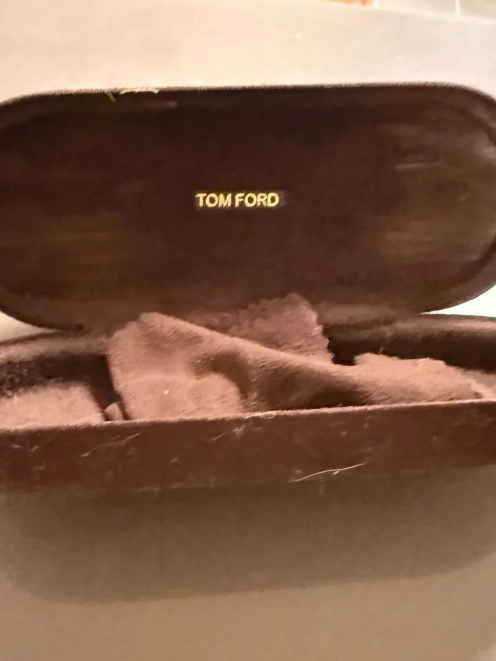 Black with Blonde/Brown Tom Ford Sunglasses